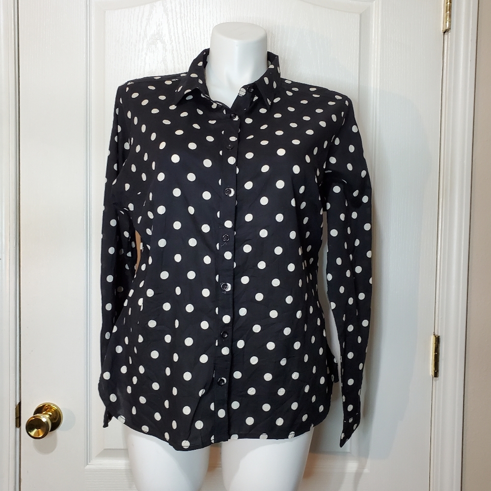 My Boutique Polkadot Top Blouse